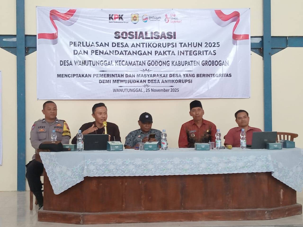 Sosialisasi Perluasan Desa Anti Korupsi